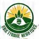 Icon showing support for local sourcing and farmers